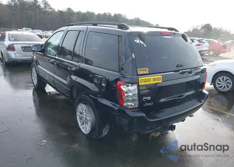 2004 Jeep Grand Cherokee Limited z USA, uszkodzony, nr VIN 1J4GX58N64C242720